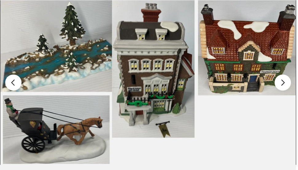 Department 56 Heritage Village Christmas Lot